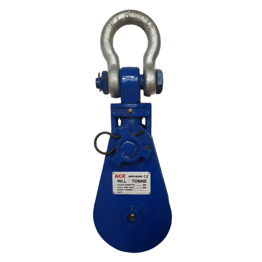 Snatch Block F/W Shackle